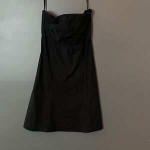 GAP Classic Black Strapless Dress